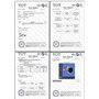 Fontee® 1 Paire Haute Qualité Chemise Français Bleu Fibre de Carbone Fibre Époxy Boutons de Manchette pour Hommes Classique Bout