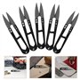 OUNONA 5 Pièces Ciseaux couture professionnels en acier inoxydable, Petits ciseaux universels pour couper le fil avec précision,