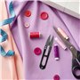 OUNONA 5 Pièces Ciseaux couture professionnels en acier inoxydable, Petits ciseaux universels pour couper le fil avec précision,