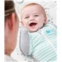 Love To Dream Sac Transition XL 11-14 kg Menthe, Ajustement Parfait, Ailes zippées, 1,0 Tog, 20-24°C, Lavable Machine, Double Zi
