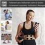 iStim EV-804 Électrostimulateur TENS EMS 2 Canaux – Stimulateur Musculaire Portable avec 8 Électrodes Réutilisables, Soulagement