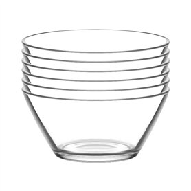 LAV Vega Petit Verre Snack/Bol - 215ml - Lot de 6