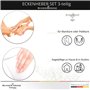 Schwertkrone Kit Manucure et Pédicure 3-en-1 - Outils de Précision en Acier Inoxydable, Professionnel et Durable