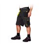 LEBER & HOLLMAN LH-FMN-TS_SBYL Pantalon de Protection Court Noir/Jaune Taille L