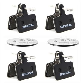 MEXITAL 4 Paires Plaquettes de Frein Vélo à Disque pour M315 M355 M365 M375 M395 M396 M415 M416 M445 M446 M447 M465 M475 M485 M4