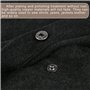 120pcs Bouton Pression Fixations Snap Fasteners Fermoirs à Bouton-pression en Cuivre Bronze pour Sac à Main de Portefeuille en C