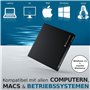 techPulse120 UHD Portable USB 3.0 Disque de Type C 4 K 3D M BDXL Graveur Blu-Ray Burner Super Drive Blueray CD-ROM BD DVD CD Ult
