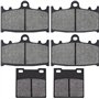 Road Passion Plaquette Disque De Frein Avant et Arrière pour GSXR 600 1997-2003 / GSXR 750 2000-2003 / TL 1000 S 1997-2001