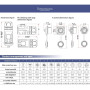 Hangton LP20 Connecteur d'alimentation femelle 2 broches mâle Montage sur panneau étanche industriel soudure électrique connecte