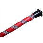 Jump Bat 45,7 cm inch Cravache d'équitation avec manche en fibre de verre, cuir Slapper, équitation English Whip, couleurs : NOI