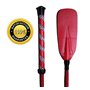 Jump Bat 45,7 cm inch Cravache d'équitation avec manche en fibre de verre, cuir Slapper, équitation English Whip, couleurs : NOI