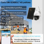 3MP Caméra Surveillance sans Fil avec