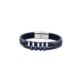 LOTUS Style Bracelet Homme Cuir & Acier LS1838-2/2