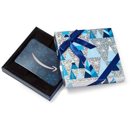 Carte Cadeau Amazon.fr - Dans un coffret Bleu et argent
