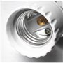 LED E27 Douille Culot Detecteur De Mouvement AC10-240V 60W Max - Blanc 1PCS