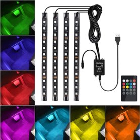 Favoto 4x12 LED Lumière de Voiture