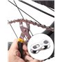 Jovitec 3 Paires Bicyclette Manquant Lien 11 Chaîne de Vitesse Réutilisable Argent Chaîne de Vélo en Acier