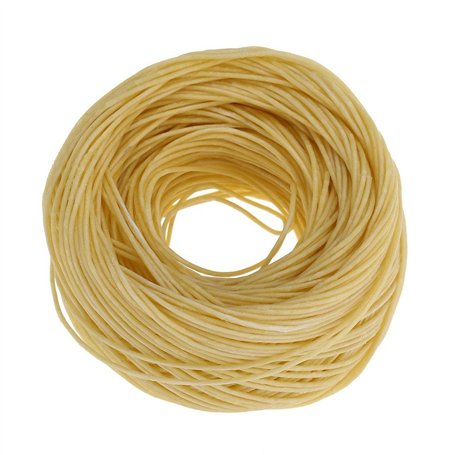 Mèches pour Bougies Bio Mèche de Chanvre Biologique avec Revêtement Naturel à La Cire d'abeille Hemp Wick Non Blanchie pour Fabr