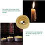 Mèches pour Bougies Bio Mèche de Chanvre Biologique avec Revêtement Naturel à La Cire d'abeille Hemp Wick Non Blanchie pour Fabr