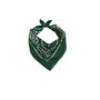 OUTLETISSIMO BANDANA VERT FONCÉ CARRÉ PAISLEY PIRATE COFFON SPORT CASQUE