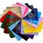 OUTLETISSIMO BANDANA VERT FONCÉ CARRÉ PAISLEY PIRATE COFFON SPORT CASQUE
