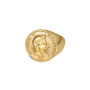 BOBIJOO Jewelry - Bague napoléon Pièce 20 Francs Or Bijou Acier Inoxydable - 63 (10 US)