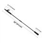 onlyfire Tisonnier de Cheminée 91,5cm Tisonnier Poele a Bois en Acier