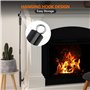 onlyfire Tisonnier de Cheminée 91,5cm Tisonnier Poele a Bois en Acier