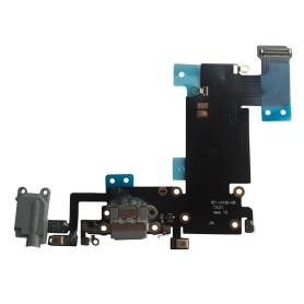 OnlyTech - Connecteur de charge pour iPhone 6S PLUS GRIS - Nappe interne comprenant le connecteur de charge