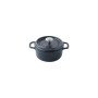 Invicta 402241 Cocotte Ronde - 24 cm - Fonte Emaillée - Noire