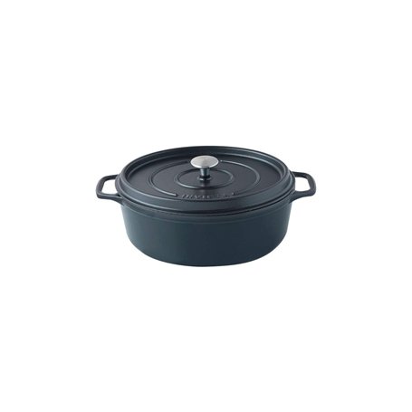 Invicta 403271 Cocottes en fonte acier Noir