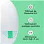 Fab Little Bag Sacs jetables sanitaires – Distributeur de sacs à fixation murale uniquement – Sacs hygiéniques pour tampons et p