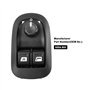 YAOPEI Bouton Leve Vitre 206 306 Commande de Rétroviseur 6554.WA Noir