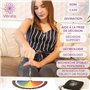 Pendule Divinatoire Égyptien Thot en Laiton Argenté | Pendule Témoin Magnétiseur Émetteur et Récepteur