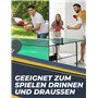 Glymnis Lot de 4 raquettes de tennis de table et 8 balles avec 2 sacs en nylon