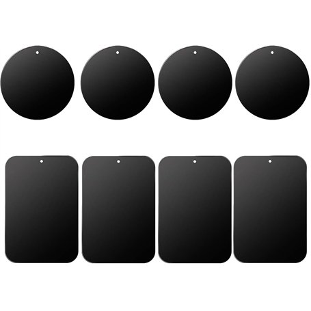 8-Pack de Remplacement de Support en métal plaques D. Sking de Voiture Support pour téléphone Portable plaques de Fer à Repasser