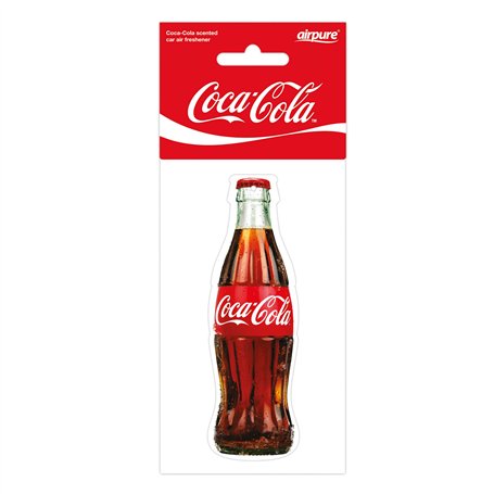 Airflair - Désodorisant de voiture original en bouteille de Coca Cola - Parfum de voiture pour rétroviseur - L'arbre parfumé com