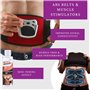 Absonic Turbo à la caféine - Gel conducteur pour Ceinture Abdominale, électrodes, TENS, EMS et électrostimulation - 2 x 250 ML