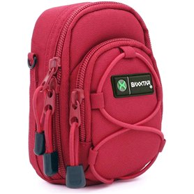 Baxxtar Redstar V4 Housse Sac pour Appareil Photo Compact - DC TZ202 TZ200 TZ99 TZ96 TZ95 DMC TZ100 TZ90 TZ80 LX15 - PowerShot S