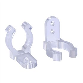 Lot de 40 clips de fixation pour tube lumineux LED