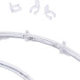 Lot de 40 clips de fixation pour tube lumineux LED