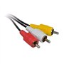 WICAREYO 1,8 m Câble Audio Vidéo AV 9 broches,Compatible pour Mega Drive 2 et 3
