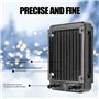 ASHATA Boitier PC Refroidisseur, 10 Tubes Ordinateur d'eau de Refroidissement Radiateur Dissipateur de Chaleur en Aluminium (120