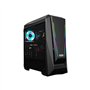 Azza Chroma 410A Boîtier Tour en Verre trempé Noir