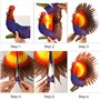 FEPITO Donner Merci Bannière avec Papier Coloré Citrouille De Dinde Artificielle Feuilles D'érable Décoration Kit Total 203 PCS 