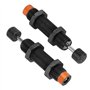 Amortisseur M12 x 10mm Amortisseur de Pression d'Huile de Course pour Vérin Cylindre Pneumatique AC1210-2