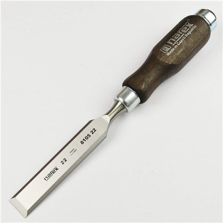 Narex Ciseaux à Bois - Plat avec Sombre Griff - 22 mm