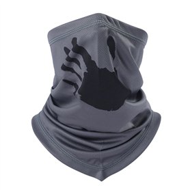 QCHOMEE Cache-Cou Col Nez Unisexe Masque Tour de Cou Moto Chaud Couvre-Cou Hiver Anti-Vent Foulard Tube Eté Extérieur Anti-UV Re