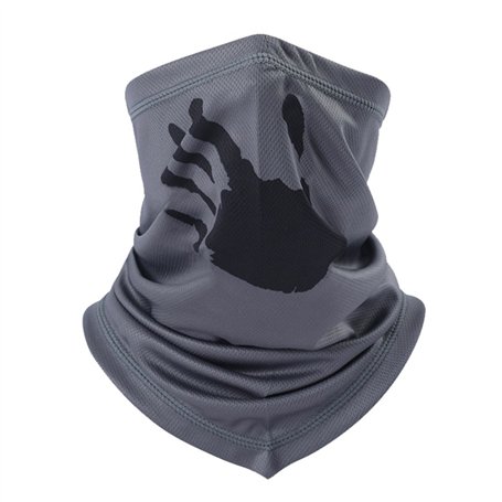 QCHOMEE Cache-Cou Col Nez Unisexe Masque Tour de Cou Moto Chaud Couvre-Cou Hiver Anti-Vent Foulard Tube Eté Extérieur Anti-UV Re