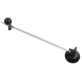 Coupe-Verre Circulaire 6 Roues avec Cercle à Ventouse 60CM